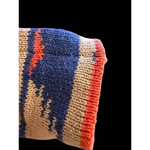 Rachel Roy Southwestern Aztec Knit Long Open Cardigan Sweater XS with Pockets - Picture 6 of 9